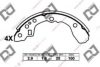 DJ PARTS BS1267 Brake Shoe Set